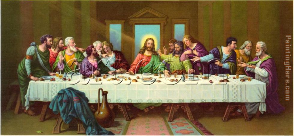 Leonardo da Vinci picture of last supper